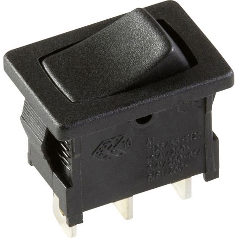interBär 3631-100.22 Wippschalter 3631-100.22 250 V/AC 10 A 1 x Aus/Ein  rastend 1 St.