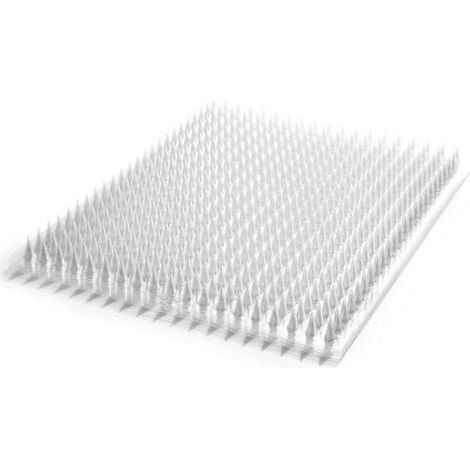 Lot de 8 tapis anti-excréments pour chats et chiens, utilisables en intérieur et en extérieur tapis transparents à picots pour repousser les chats et les chiens. (1/5)