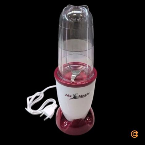 [GEBRAUCHT] B-Ware GOURMETmaxx Mixer Mr. Magic 250W Standmixer Küchenmaschine rot 4-teilig 0.5l (1/2)