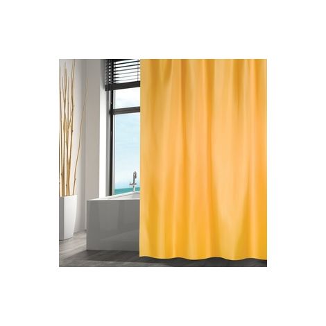 CORTINA DE DUCHA 180X200 CM AZAFRAN S/S ANILLAS