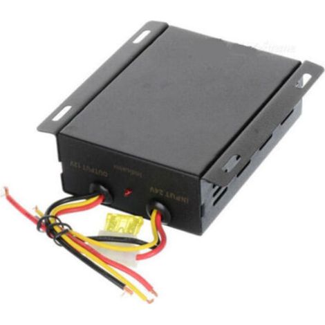 Convertisseur 24v Vers 12v Dc 30a Convertisseur De Courant Voiture Camion Bus Moto