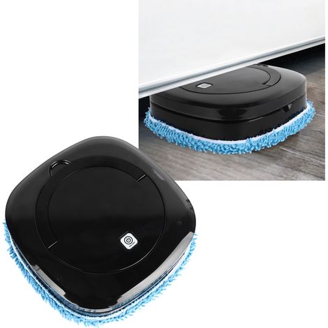 Robot de limpieza M6 con paño de fregado – Autónomo, silencioso, para suelos duros y alfombras – Batería de litio de 2400 mAh – Diseño delgado de ABS – Peso: 1150 g (1/5)