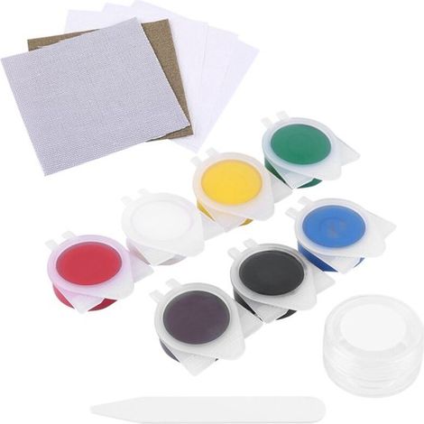 Kit di riparazione per pelle auto - Per sedili, divani, graffi e strappi (1/4)