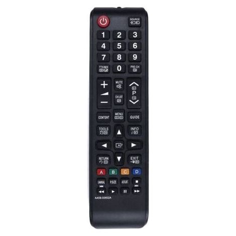 Universelle Ersatzfernbedienung AA59-00602A für Samsung UE22ES5000, UE26EH4000W, UE32EH4003W, UE32EH5000W, UE40EH5000W, PS43E450 und A1W – Keine Einrichtung erforderlich (1/5)