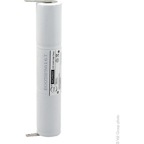NX - Batterie eclairage secours 3xD ST4 Faston 6.3mm 3.6V 4Ah