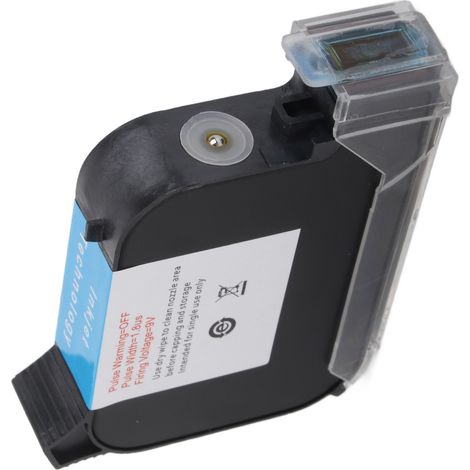 Cartouche d'encre jaune pour imprimante portable 42 ml à séchage rapide, compatible avec les imprimantes 12,7 mm. (1/5)