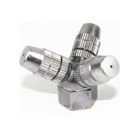 Spray Nozzle - 5pcs 3 Heads G1/4in Female Thread Garden Misting Nozzle Spray Head for Garden Agricultural Use