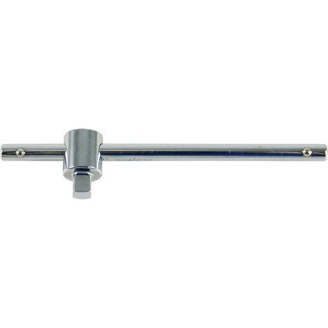 Sliding T-Handle 1/4 '' Lucido, Lunghezza : 115 Mm