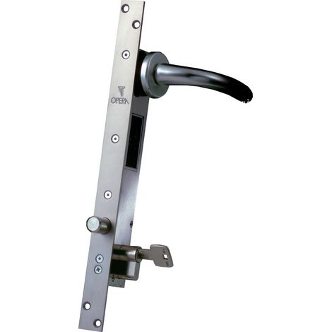 Pêne piston rotatif rond PRIMABASE avec béquille à émission en acier - OPERA - 25808-30 (1/3)