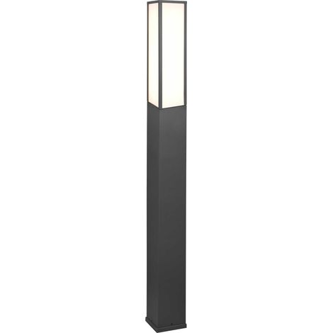Potelet LED 15W - 1700lm, 3000K - IP54 - Anthracite - Trio - Fuerte (1/5)