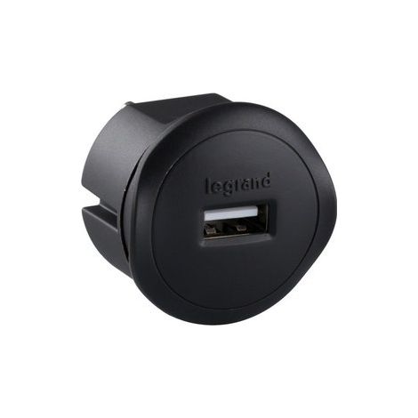 LEGRAND 050681 schwarzer USB-Adapter