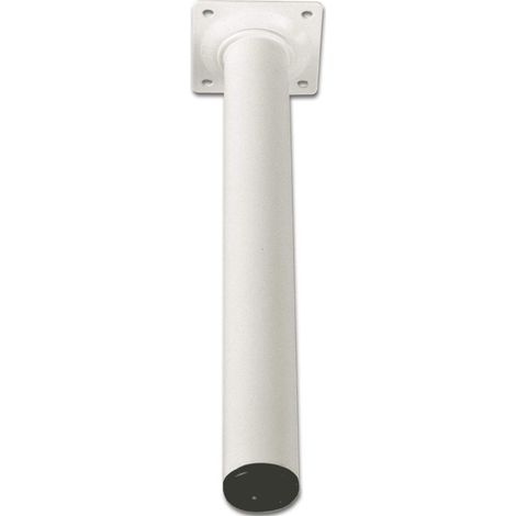 ELEMENT SYSTEM - PIEDE TONDO COLORE BIANCO H 700.DM.30MM