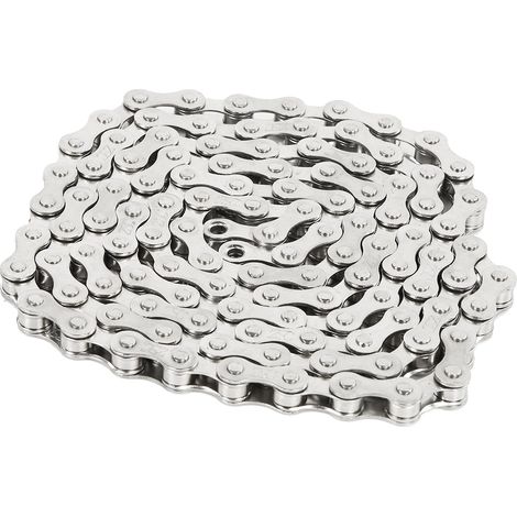 Galvanisierte Mountainbike-Kette mit variabler Geschwindigkeit, Fahrradzubehör, Singlespeed (nicht standardisiert) (1/5)