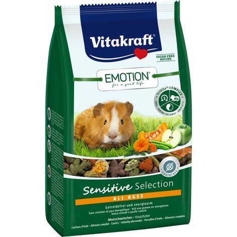 Vitakraft Emotion Sensitive All Ages, Meerschweinchenfutter - 600g