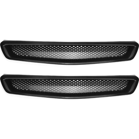 2 griglie anteriori a rete per paraurti auto per EK CX DX EX HX Type R 1999-2000