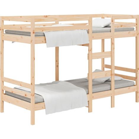 Maison Exclusive - Etagenbett ohne Matratze 90x190 cm Massivholz