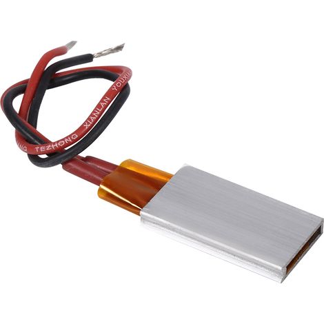 Plaque chauffante thermostatique en céramique, coque en aluminium AC/DC 12V, chauffage à température constante 220 ℃ (1/4)