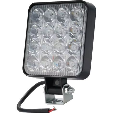 FARO FENDINEBBIA QUADRATO PER AUTO 16 LED - 48 W - LM 1800