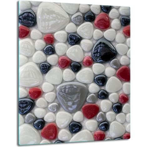PIASTRA DI PROTEZIONE IN VETRO PER INDUZIONE 40x52 MOSAICO (1/5)