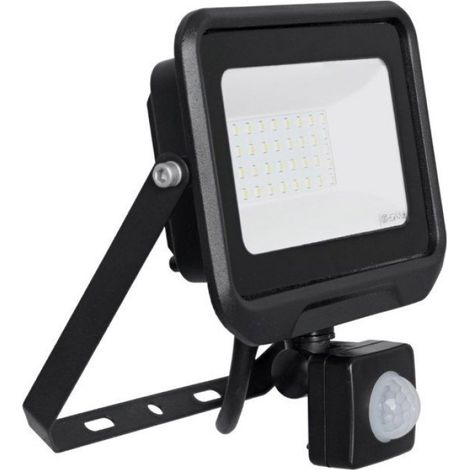 Projecteur LED - Détecteur De Mouvement - 30 W - IP44 - 4000 K - 30000 H
