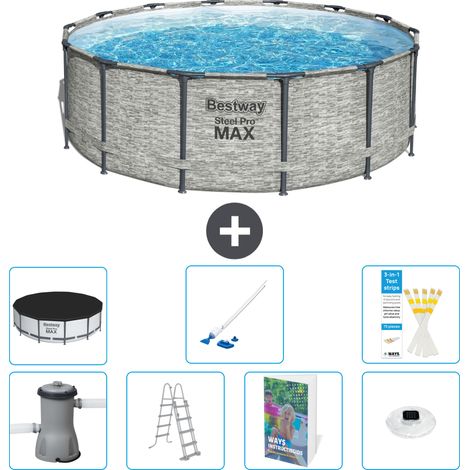 Bestway Bestway Steel Pro MAX Ronde - 427x122 cm - 8-pièces  S552 (1/4)