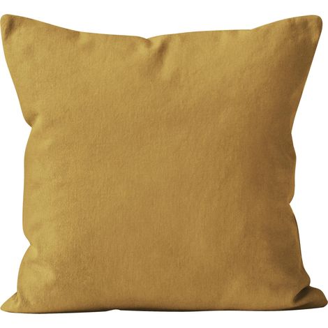 Housse de coussin 60X60 cm ALIX gold, par Soleil d'ocre