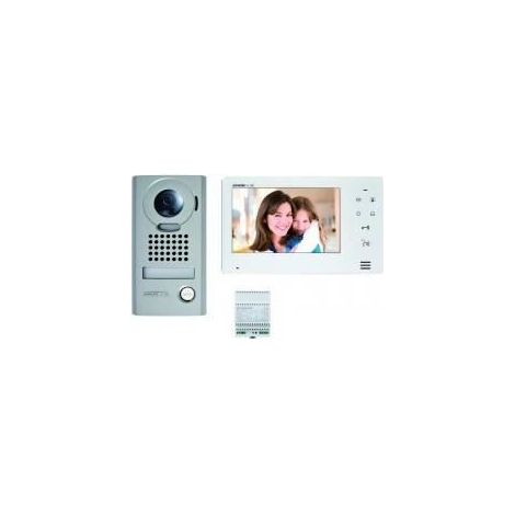 Interphone - EUROPE AUTOMATISMES - EA KIT VIDEO COULEUR - Écran 7 pouces - Filaire - 1 écran