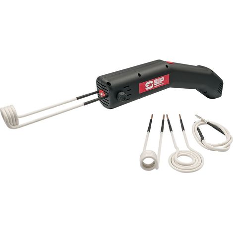 SIP 1200w Handheld Induction Heater Kit - L37.5 x W7.5 x H9.5 cm