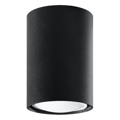 LAGOS 10 black ceiling lamp (1/5)