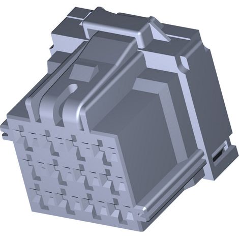 TE Connectivity Boîtier femelle pour câble série MCP Nbr total de pôles 12 8-968972-1 1 pc(s)
