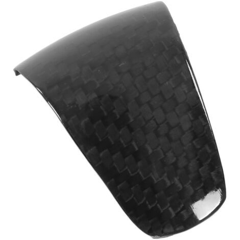 FOREHILL Couvercle de protection du pommeau de levier de vitesse de voiture en fibre de carbone de remplacement pour Ford Edge 2015-2018 (1/4)