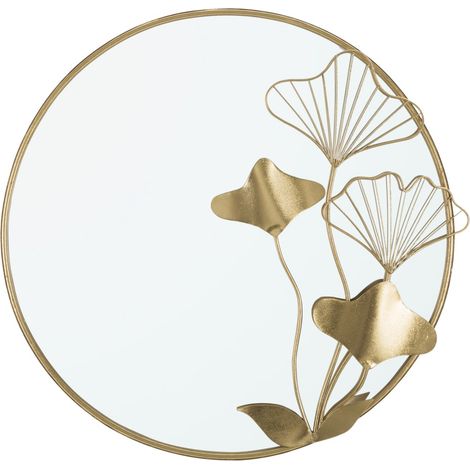 Miroir mural à motif floral 75 x 3,5 x 72 cm (1/5)