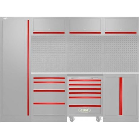 JBM 17849 Set di maniglie per serie 446 - Argento (1/5)