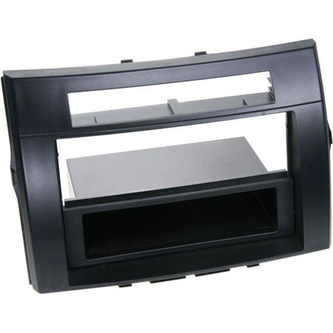 Support 2Din compatible avec Toyota Corolla verso 04-09 Avec vide poche - Noir