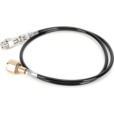 Kit adaptateur de remplissage de cartouche de CO2 pour machine à soda CGA320 (tuyau de 50 pouces) (1/5)