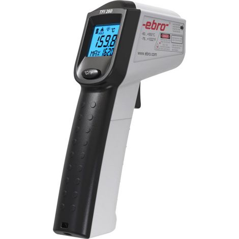 ebro TFI 260 Infrarot-Thermometer Optik 12:1 -60 - +550 °C (1/3)