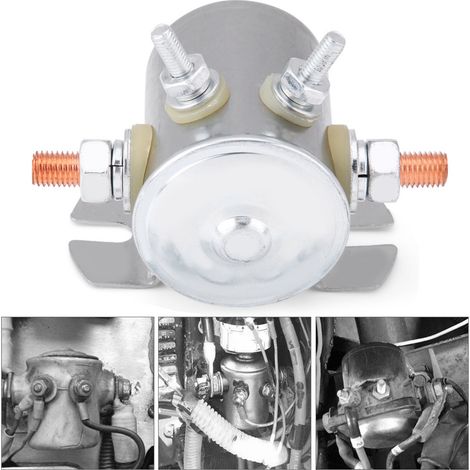 Interrupteur à Solénoïde 12V 150A pour Chariot Électrique - Compatible 1114208, 1114218, 67-702 (1/5)