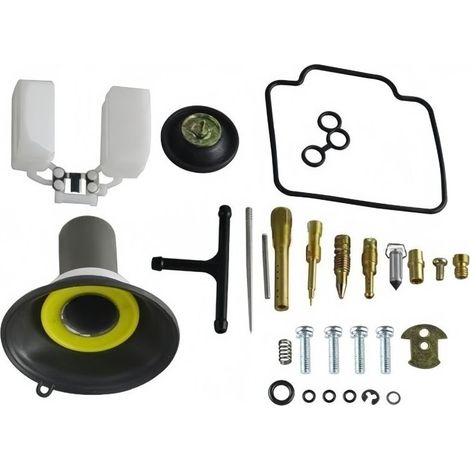 Kit de réparation de carburateur compatible pour Halma 200PD24J GY 6 125CC, pièces de rechange pour moteur 125 CC, fixation standard, ensemble complet de réparation carburateur (1/2)