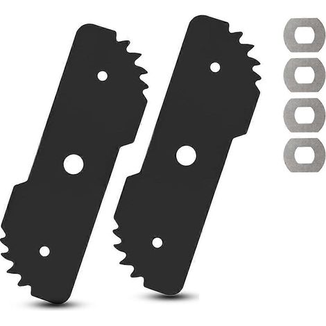 Lame de rechange robuste Edge Hog 7-1/2 po pour coupe-bordures noir et coupe-bordures 2 en 1, compatible avec les modèles LE750 et LE710 (2 pièces) - -007 (1/4)
