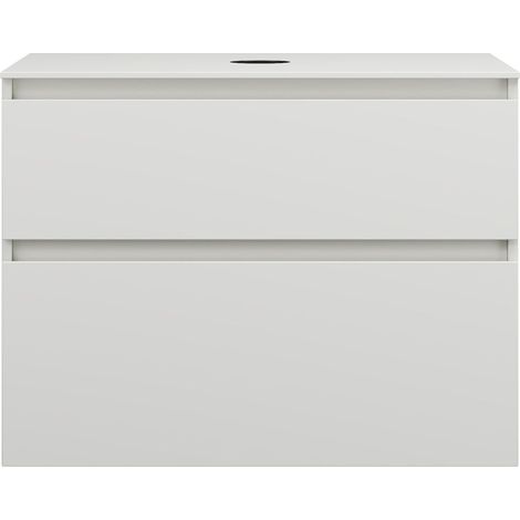 burgbad Lin20 meuble sous-lavabo avec plan de toilette, 2