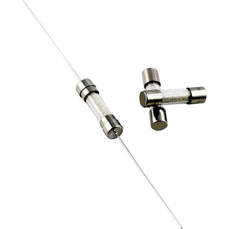TRU COMPONENTS 1576532 TC-521.025 6,3A Feinsicherung (Ø x L) 5 mm x 20 mm 6.3 A 250 V Mittelträge -m