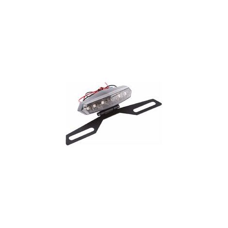 Adatto per luci dei freni della moto, fanali posteriori a LED, portatarga, supporti targa rossi e luci dei freni posteriori.