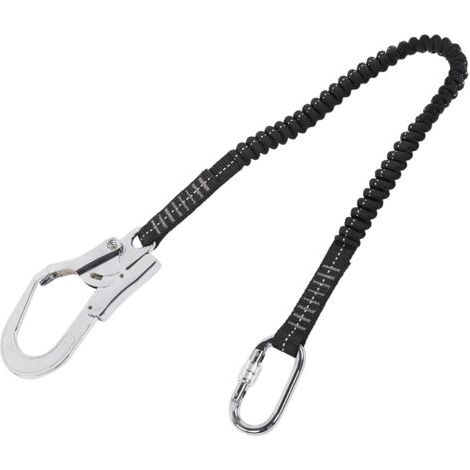 Travail en Altitude, Grand Crochet en Acier Simple, Corde élastique, Corde de sécurité Antichute, Ceinture de sécurité Wireman, Ceinture d'escalade (1/5)