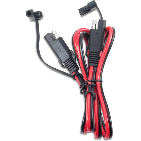Motorrad-DIY-Kabel, 2-polig, 100 cm, SAE-Stecker, geeignet für Kfz-Verlängerungskabel mit Gleichstromanschluss