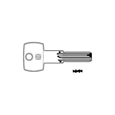 CHIAVI PUNZONATE PER CILINDRI CORBIN 6 SPINE CB97- - CB97 - 10 pezzi SILCA