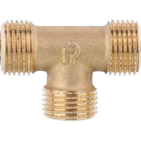 Effebi T-Stück AG 1/2"x1/2"x1/2" PN10, DN 15, Messing