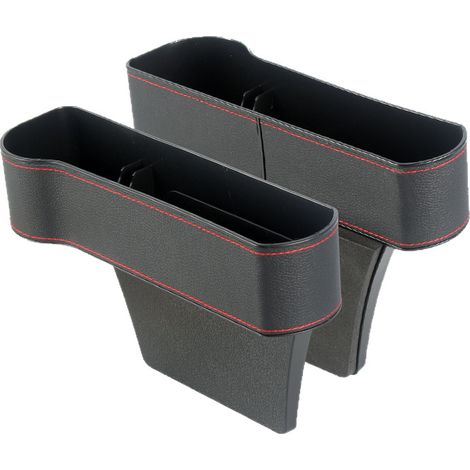 BEBUSINGOTO 1 ensemble - 2PCS Porte - gobelet de Voiture, Porte - gobelet, PU Porte - Boisson en Cuir, boîte de Rangement de Voiture pour café, Boisson, Bouteille, Lait Ensemble de Deux pièces (1/4)