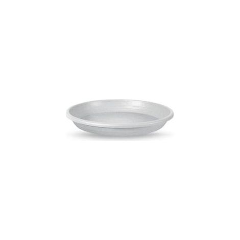 PLATO BASE MACETA NAXOS BLANCO 18CM