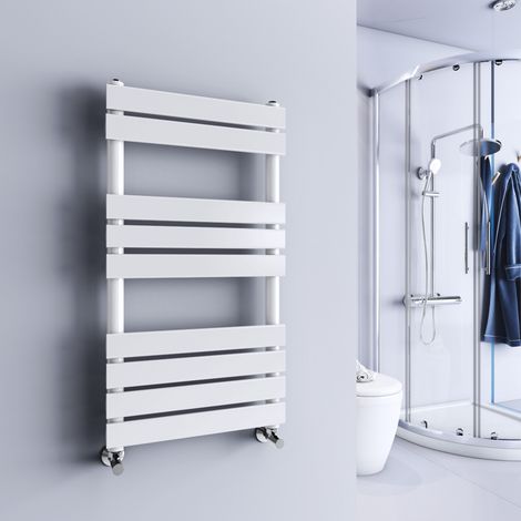 WarmeHaus White Flat Panel Heated Towel Rail 950x500mm (1/6)