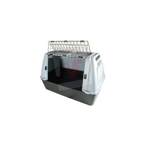 1PZ TRASPORTINO PER CANI BRACCO 80 cm. 77x43x51 h col. Grigio (1/5)